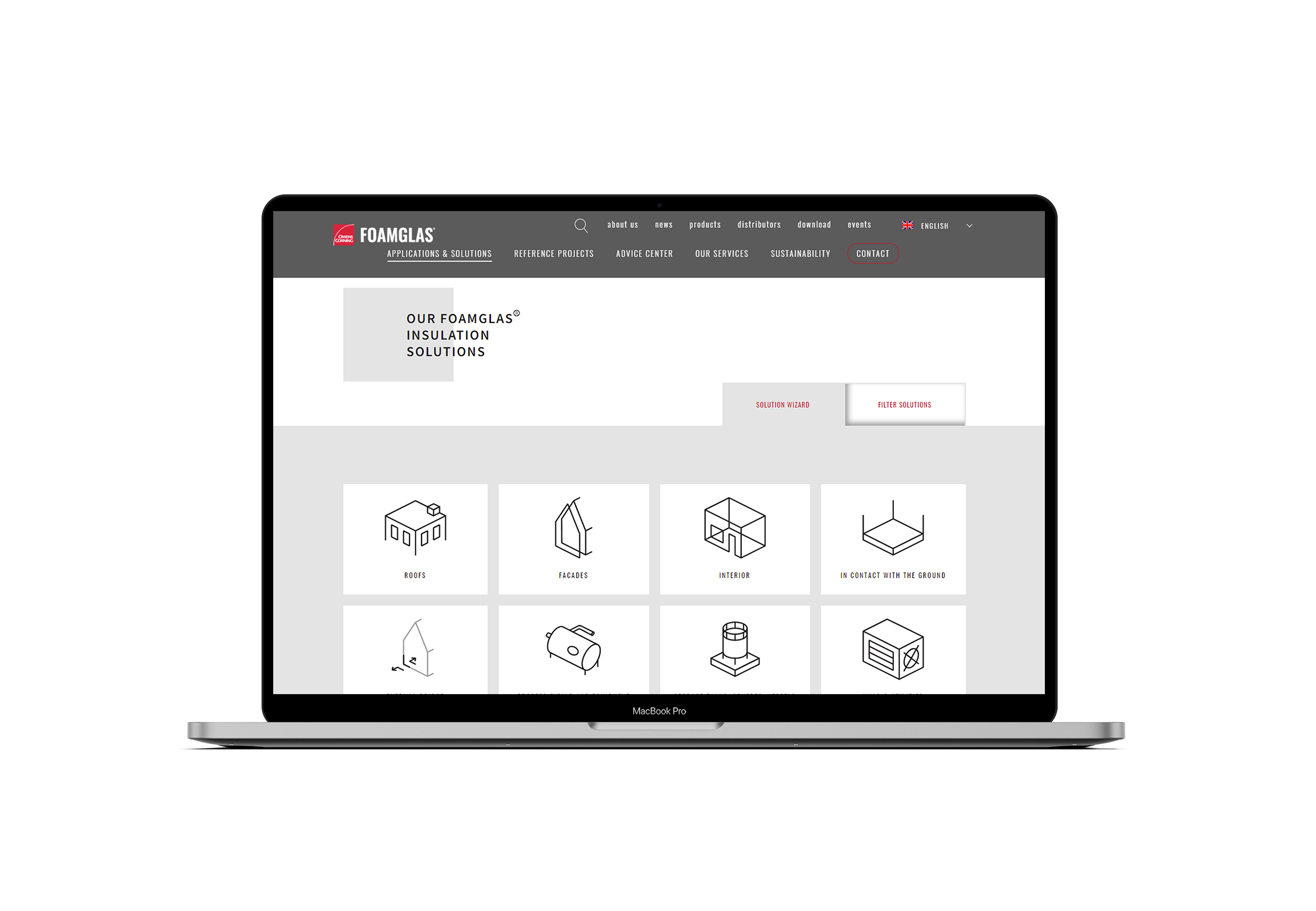 Foamglas Website