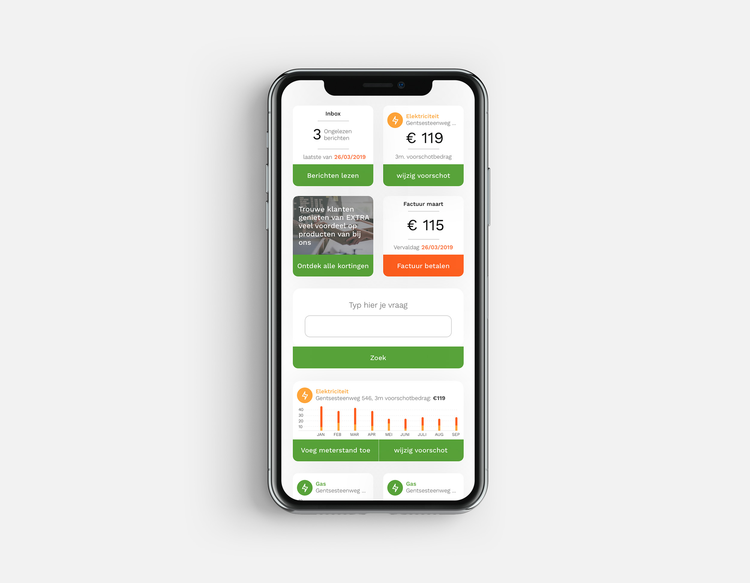 Luminus app screenshot 2